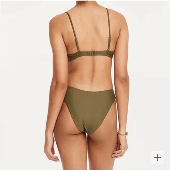 J Crew Curved-waist cheeky bikini bottom BC125 3X - Picture 3 of 8